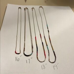 Elegant Multicolor Beaded Necklace